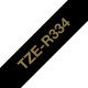 Brother TZE-R334 ruban d'impression Or