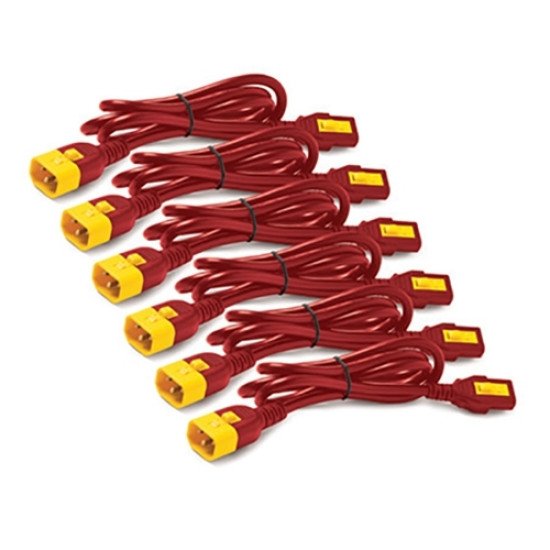 APC AP8702S-WWX340 câble électrique Rouge 0,61 m Coupleur C13 Coupleur C14