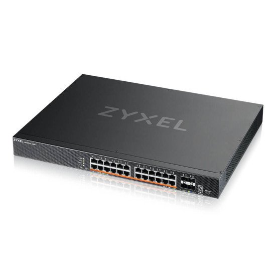 Zyxel XMG2230-28HP Géré L2/L3 2.5G Ethernet (100/1000/2500) Connexion Ethernet POE 1U Noir