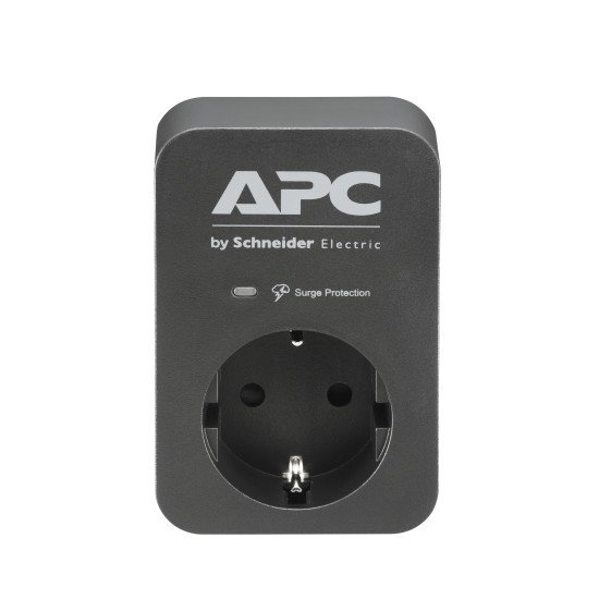 APC PME1WB-GR protection surtension 1 sortie(s) CA 230 V Noir, Gris