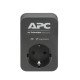 APC PME1WB-GR protection surtension 1 sortie(s) CA 230 V Noir, Gris