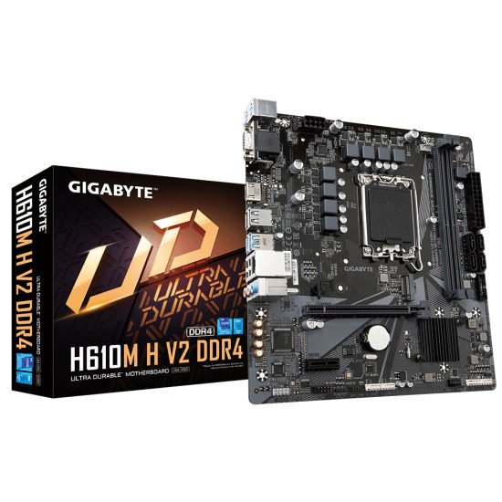 Gigabyte H610M H V2 DDR4 (rev. 1.0) Intel H610 LGA 1700