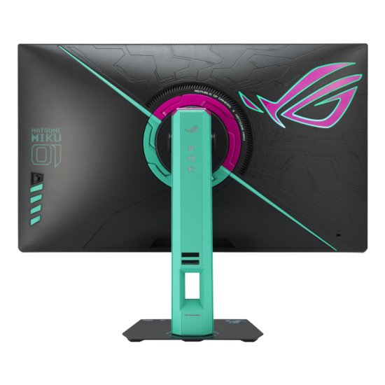 ASUS ROG Strix XG27ACMEG-G Hatsune Miku Edition écran PC 68,6 cm (27") 2560 x 1440 pixels Wide Quad HD LCD Multicolore