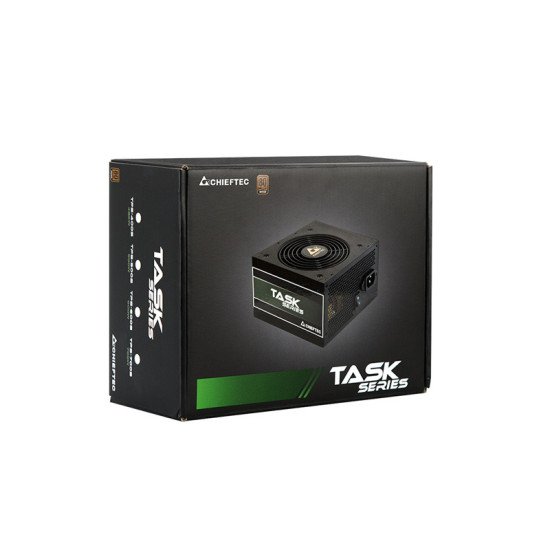 Chieftec Task TPS-600S unité d'alimentation d'énergie 600 W 20+4 pin ATX ATX Noir