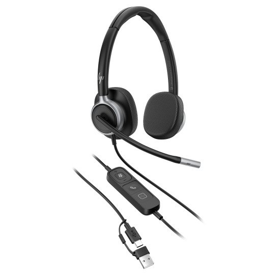 HP Poly Micro-casque filaire USB binaural Mission 625 (en vrac)