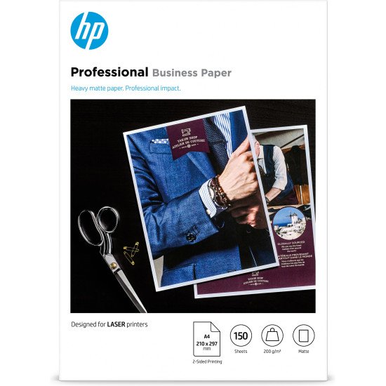 HP Professional Business Paper, Matte, 200 g/m2, A4 (210 x 297 mm), 150 feuilles