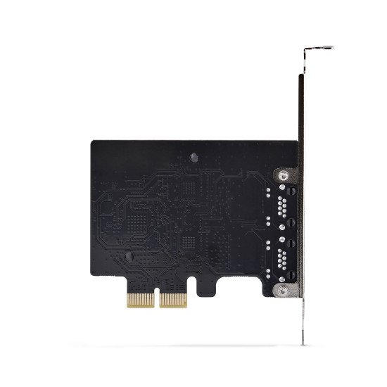 StarTech.com Carte Réseau PCIe Gigabit 5G à 2 Ports, Carte LAN PCI Express 5G/2,5G/1G/100M/10M, Realtek RTL8126, Windows et Linux, Conforme TAA