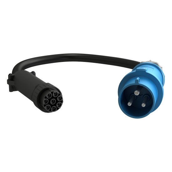 Vertiv FSC1U001 câble électrique Noir, Bleu 3 m
