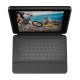 Logitech Rugged Folio clavier pour téléphones portables QWERTZ Allemand Graphite USB Type-C