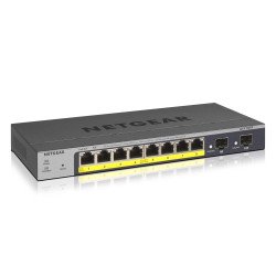 Netgear GS110TP Géré L2/L3/L4 Gigabit Ethernet (10/100/1000) Gris Connexion Ethernet, supportant l'alimentation via ce port (PoE) Netgear GS110TP Géré L2/L3/L4 Gigabit Ethernet (10/100/1000) Gris Connexion Ethernet, supportant l'alimentation via ce port (PoE)