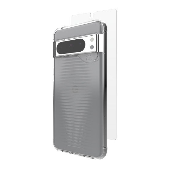 ZAGG Luxe + Glass 360 coque de protection pour téléphones portables 17 cm (6.7") Housse Transparent