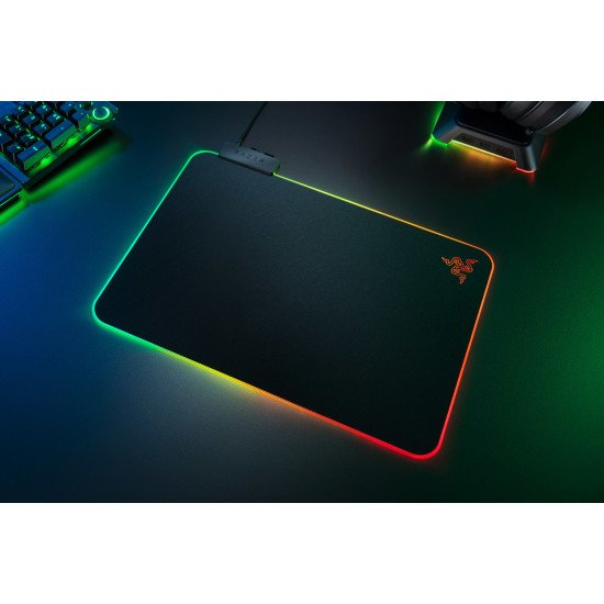 Razer Firefly V2 Tapis de souris de jeu Noir