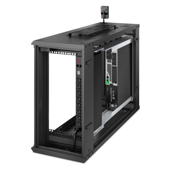 APC AR106VI étagère 6U Rack monté sur le mur Noir