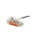 Port Designs Serialized Combination câble antivol Gris, Orange, Zinc 1,8 m Port Designs Serialized Combination câble antivol Gris, Orange, Zinc 1,8 m