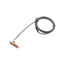 Port Designs Serialized Combination câble antivol Gris, Orange, Zinc 1,8 m