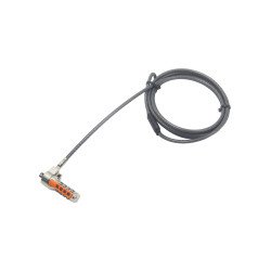 Port Designs Serialized Combination câble antivol Gris, Orange, Zinc 1,8 m Port Designs Serialized Combination câble antivol Gris, Orange, Zinc 1,8 m