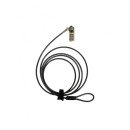 Port Designs 901213/25 câble antivol Noir, Acier inoxydable 2 m Port Designs 901213/25 câble antivol Noir, Acier inoxydable 2 m