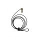 Port Designs 901213/25 câble antivol Noir, Acier inoxydable 2 m Port Designs 901213/25 câble antivol Noir, Acier inoxydable 2 m