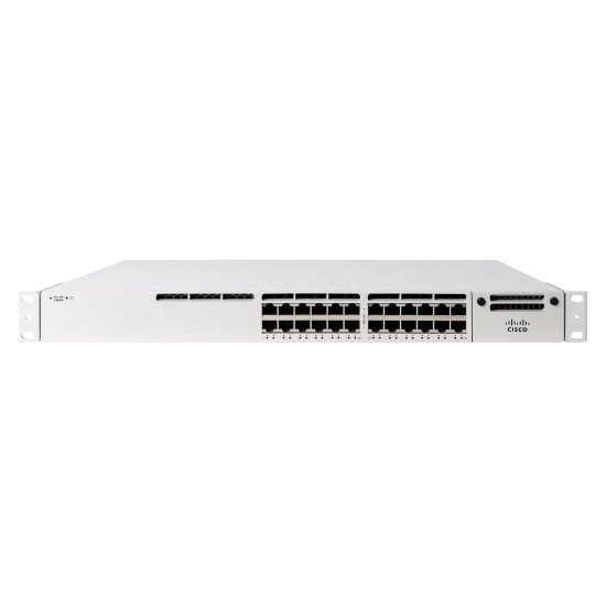 Cisco Meraki MS390-24UX-HW Switch réseau Géré L3 Gigabit Ethernet Blanc 1U