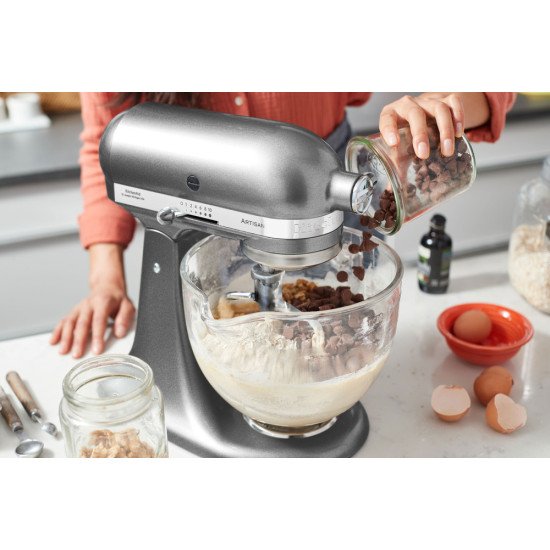 KitchenAid ARTISAN 5KSM185PS robot de cuisine 300 W 4,8 L Argent KitchenAid ARTISAN 5KSM185PS robot de cuisine 300 W 4,8 L Argent