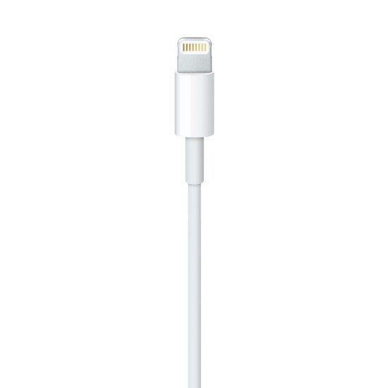 Apple MXLY2ZM/A câble Lightning 1 m Blanc