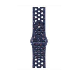 Apple Nike Sport Band Bande Bleu Aluminium, Fluoroélastomère Apple Nike Sport Band Bande Bleu Aluminium, Fluoroélastomère