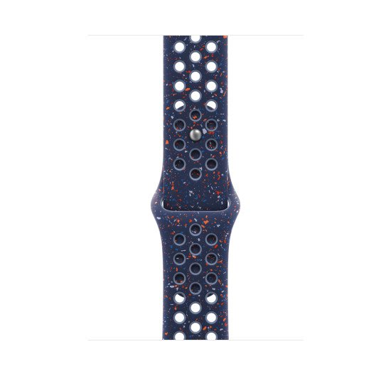 Apple Nike Sport Band Bande Bleu Aluminium, Fluoroélastomère Apple Nike Sport Band Bande Bleu Aluminium, Fluoroélastomère