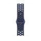 Apple Nike Sport Band Bande Bleu Aluminium, Fluoroélastomère Apple Nike Sport Band Bande Bleu Aluminium, Fluoroélastomère