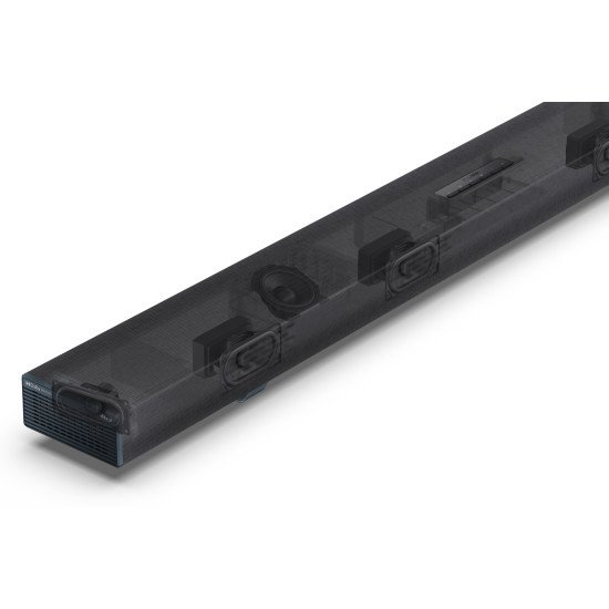 Sharp HT-SBW55121(BK) haut-parleur soundbar Argent 5.1.2 canaux 212 W