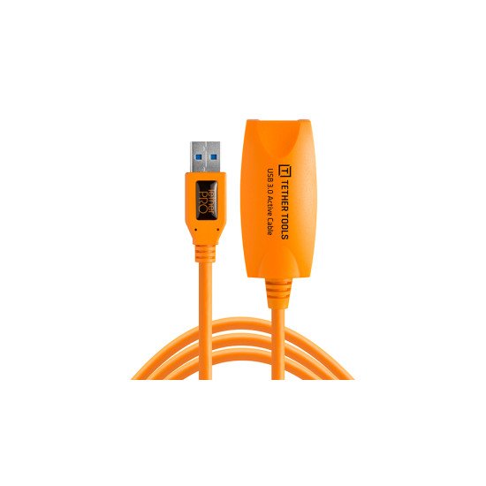 Tether Tools CU3017 câble USB 5 m USB 3.2 Gen 1 (3.1 Gen 1) USB A Orange