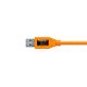 Tether Tools CU3017 câble USB 5 m USB 3.2 Gen 1 (3.1 Gen 1) USB A Orange