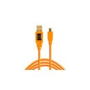 Tether Tools CU5451 câble USB 4,6 m USB 2.0 USB A Mini-USB B Orange Tether Tools CU5451 câble USB 4,6 m USB 2.0 USB A Mini-USB B Orange