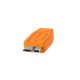 Tether Tools CU5454 câble USB 4,6 m USB 3.2 Gen 1 (3.1 Gen 1) USB A Micro-USB B Orange