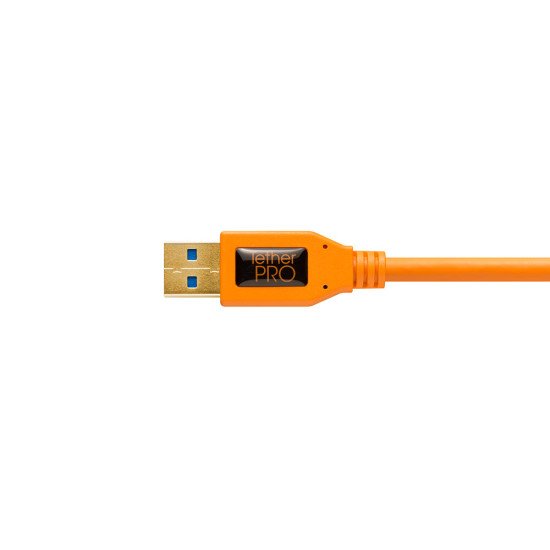 Tether Tools CU61RT15-ORG câble USB 4,6 m USB 3.2 Gen 1 (3.1 Gen 1) USB A Micro-USB B Orange