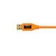 Tether Tools CU61RT15-ORG câble USB 4,6 m USB 3.2 Gen 1 (3.1 Gen 1) USB A Micro-USB B Orange