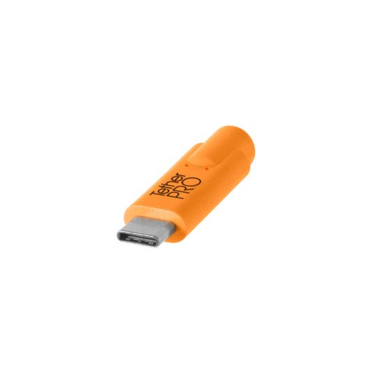 Tether Tools CUC15-ORG câble USB 4,6 m USB 3.2 Gen 1 (3.1 Gen 1) USB C Orange