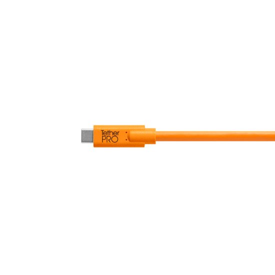 Tether Tools CUC15-ORG câble USB 4,6 m USB 3.2 Gen 1 (3.1 Gen 1) USB C Orange