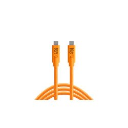 Tether Tools CUC15-ORG câble USB 4,6 m USB 3.2 Gen 1 (3.1 Gen 1) USB C Orange Tether Tools CUC15-ORG câble USB 4,6 m USB 3.2 Gen 1 (3.1 Gen 1) USB C Orange