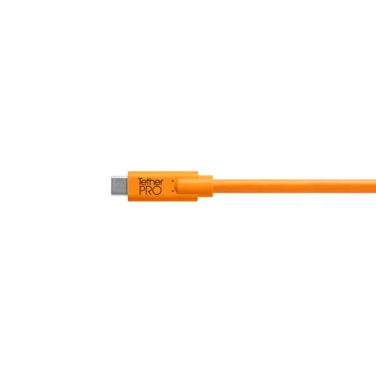 Tether Tools CUC2515-ORG câble USB 4,6 m USB 2.0 USB C Micro-USB B Orange Tether Tools CUC2515-ORG câble USB 4,6 m USB 2.0 USB C Micro-USB B Orange