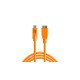 Tether Tools CUC3315-ORG câble USB 4,6 m USB 3.2 Gen 1 (3.1 Gen 1) USB A Micro-USB B Orange