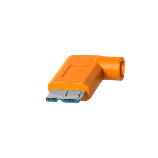 Tether Tools CUC33R15-ORG câble USB 4,6 m USB 3.2 Gen 1 (3.1 Gen 1) USB C Micro-USB B Orange