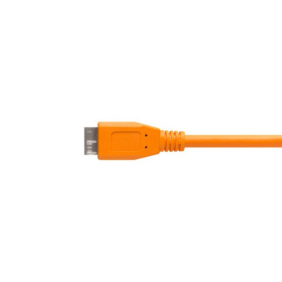 Tether Tools CUC33R15-ORG câble USB 4,6 m USB 3.2 Gen 1 (3.1 Gen 1) USB C Micro-USB B Orange