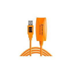 Tether Tools CU1917 câble USB 5 m USB A Orange Tether Tools CU1917 câble USB 5 m USB A Orange