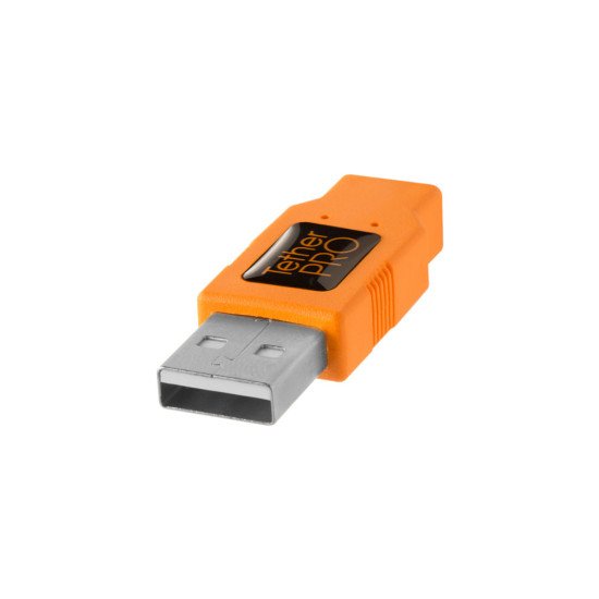 Tether Tools CU1917 câble USB 5 m USB A Orange