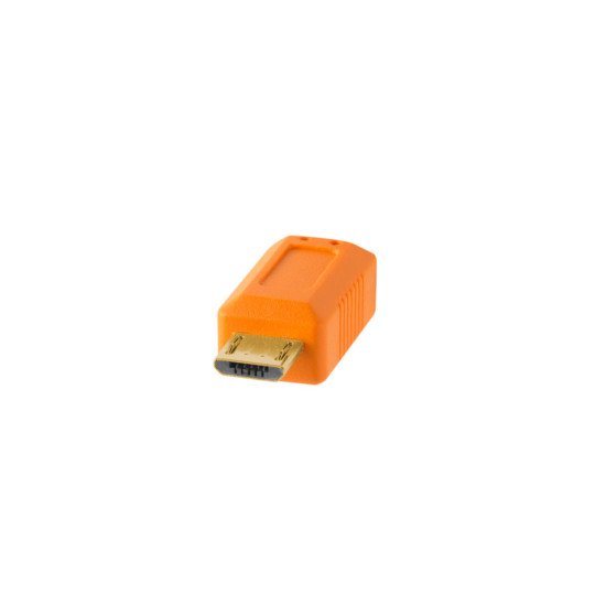 Tether Tools CU5430ORG câble USB 4,6 m USB 2.0 USB A Micro-USB B Orange