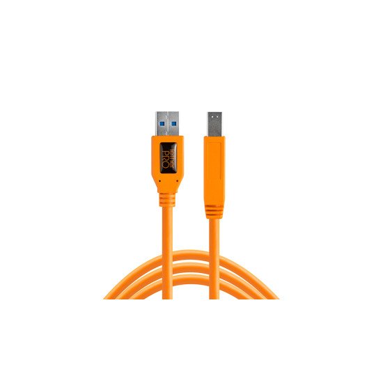 Tether Tools CU5460ORG câble USB 4,6 m USB 3.2 Gen 1 (3.1 Gen 1) USB A USB B Orange