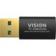 Vision TC-USB3AC/BL changeur de genre de câble Noir