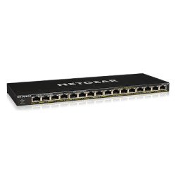 Netgear GS316P Non-géré Gigabit Ethernet (10/100/1000) Noir Connexion Ethernet, supportant l'alimentation via ce port (PoE) Netgear GS316P Non-géré Gigabit Ethernet (10/100/1000) Noir Connexion Ethernet, supportant l'alimentation via ce port (PoE)