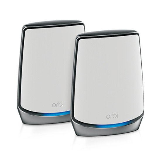 Netgear Orbi AX6000 routeur sans fil Tri-bande (2,4 GHz / 5 GHz / 5 GHz) Gigabit Ethernet Blanc