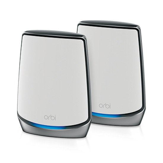 Netgear Orbi AX6000 routeur sans fil Tri-bande (2,4 GHz / 5 GHz / 5 GHz) Gigabit Ethernet Blanc